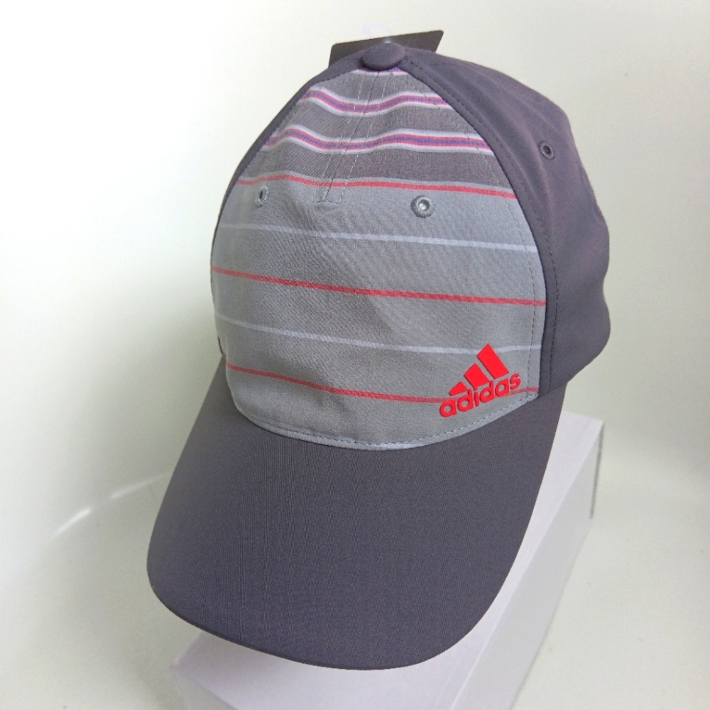 Adidas Gray And Red Stripes Golf Cap - Picture 9 of 12